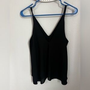 Newbury Kustom Black V-Neck Camisole